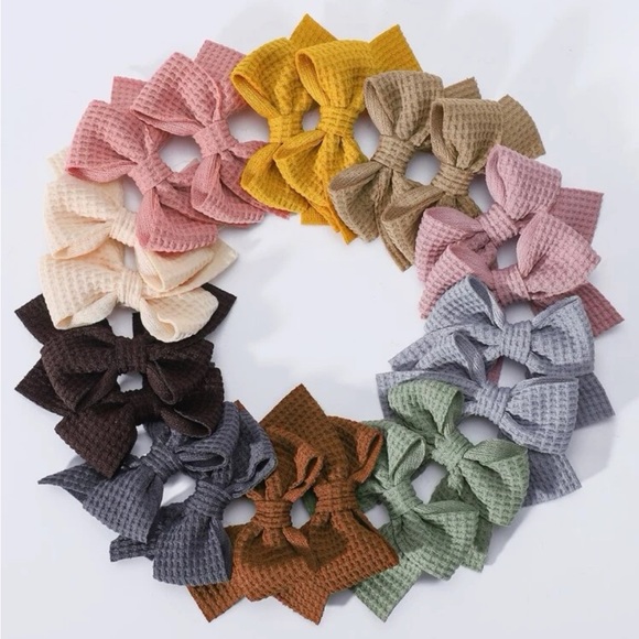 Set of 20 Colorful Girls Hair Clips